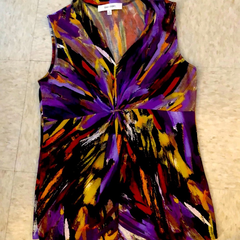 Jones studio colorful blouses